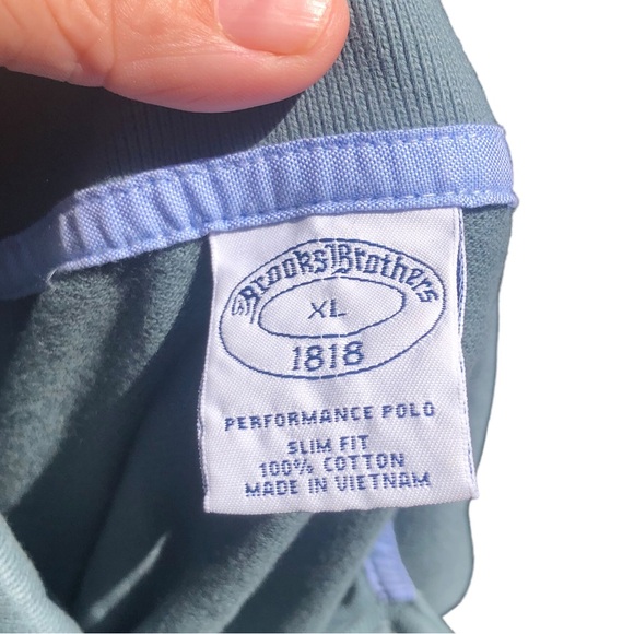 Brooks Brothers Long Sleeve Slim Fit Tee size XL - Picture 2 of 7